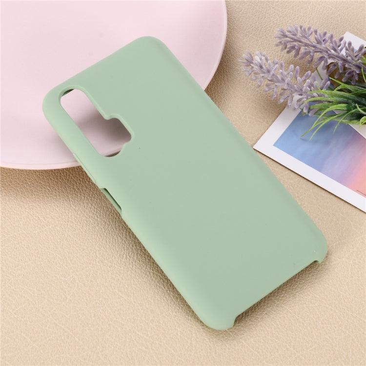Solid Color Liquid Silicone Shockproof Coverage Case For Huawei Honor 20 Pro