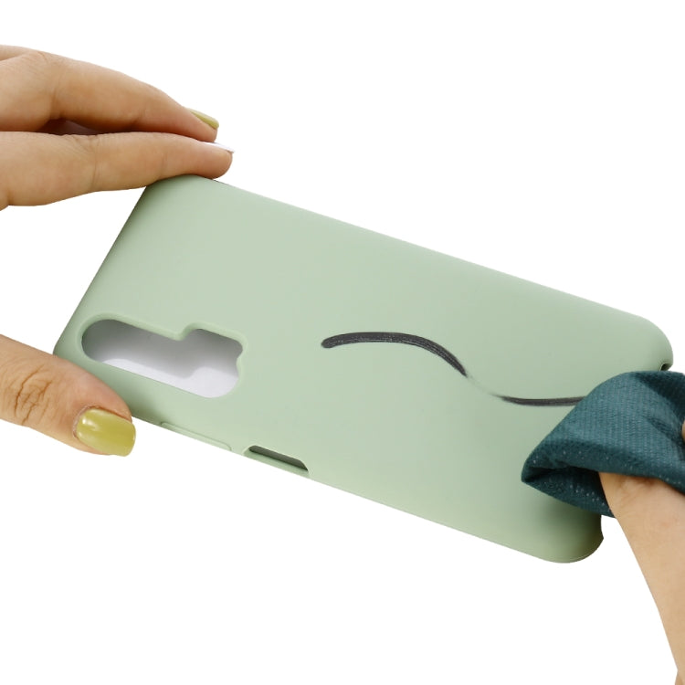 Solid Color Liquid Silicone Shockproof Coverage Case For Huawei Honor 20 Pro