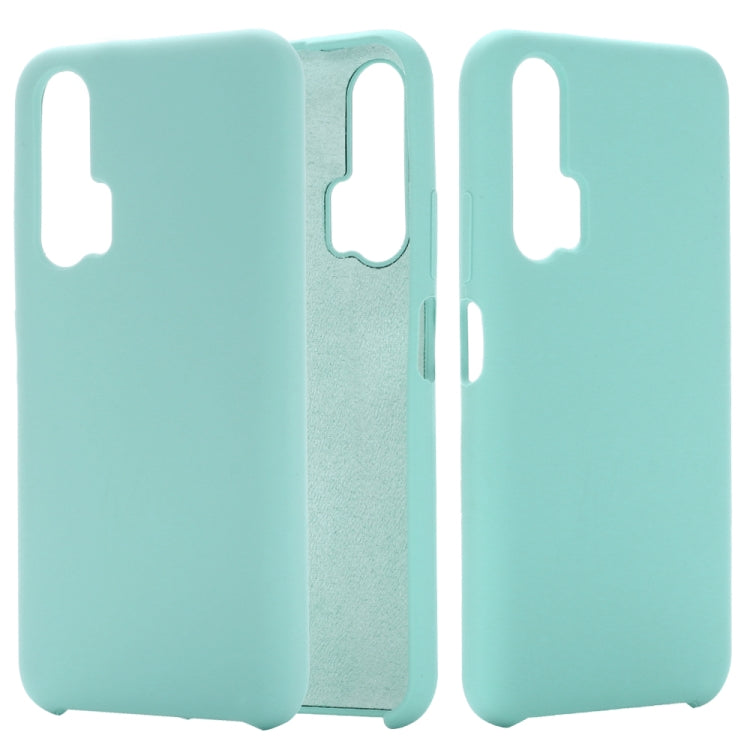 Solid Color Liquid Silicone Shockproof Coverage Case For Huawei Honor 20 Pro