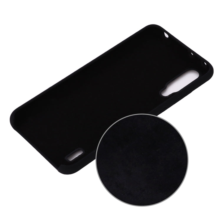 Solid Color Liquid Silicone Shockproof Coverage Case For Xiaomi Mi CC9e