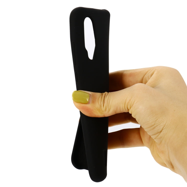 Solid Color Liquid Silicone Shockproof Coverage Case For Xiaomi Mi CC9e
