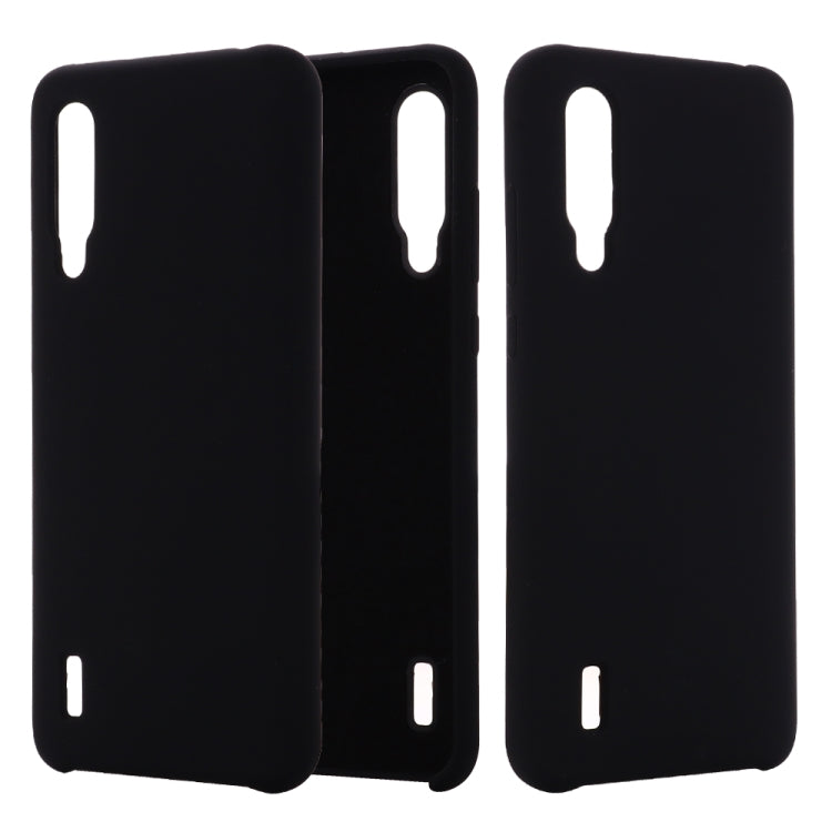 Solid Color Liquid Silicone Shockproof Coverage Case For Xiaomi Mi CC9e