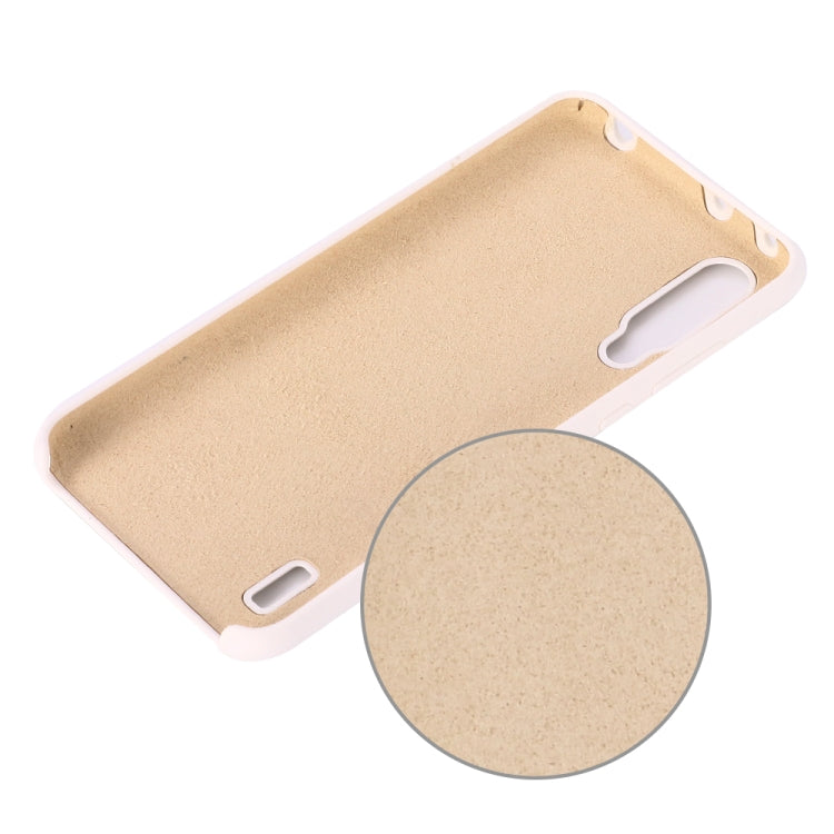 Solid Color Liquid Silicone Shockproof Coverage Case For Xiaomi Mi CC9e