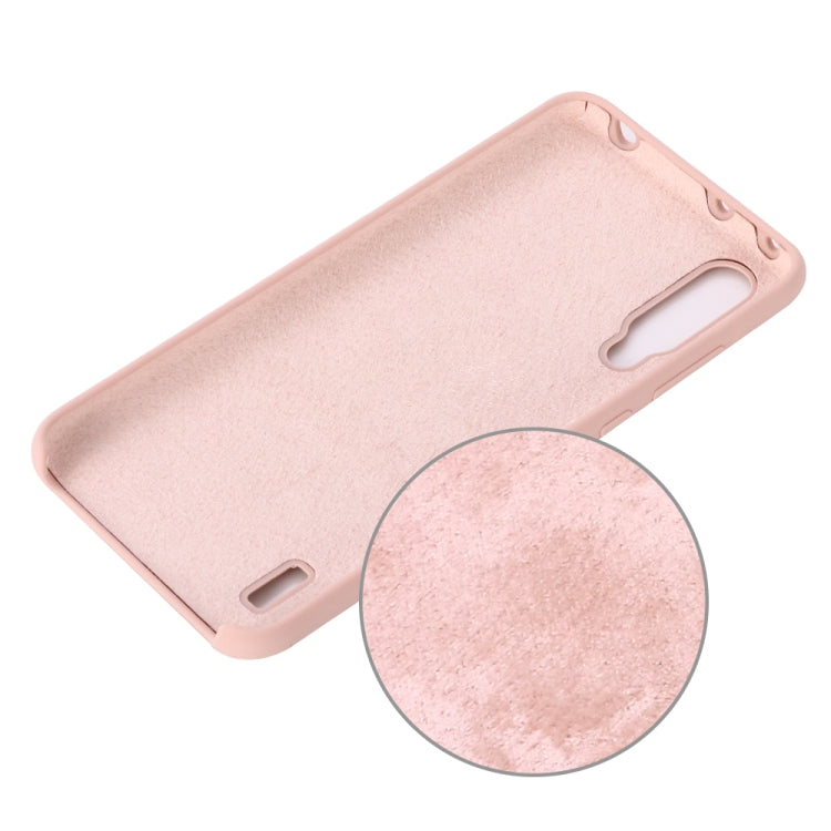 Solid Color Liquid Silicone Shockproof Coverage Case For Xiaomi Mi CC9e