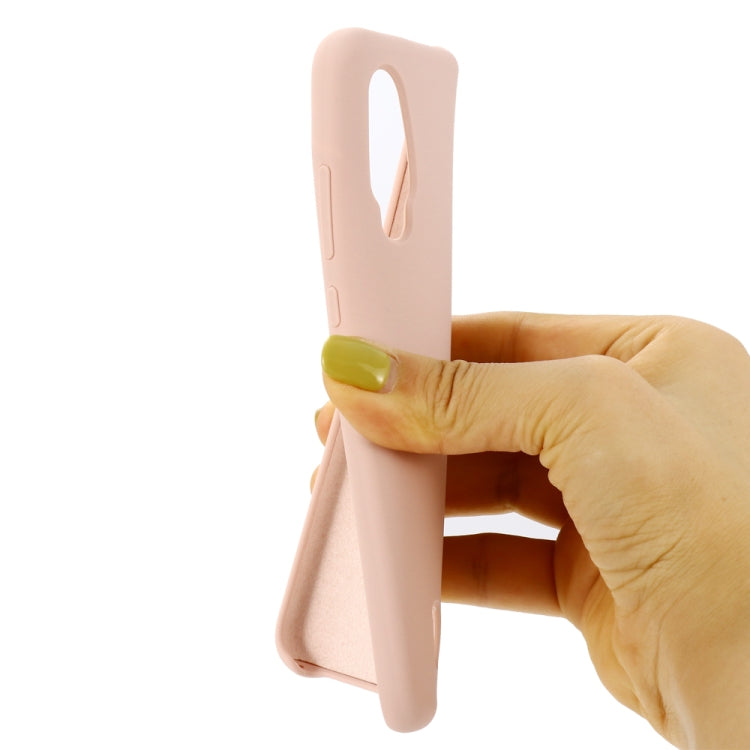Solid Color Liquid Silicone Shockproof Coverage Case For Xiaomi Mi CC9e