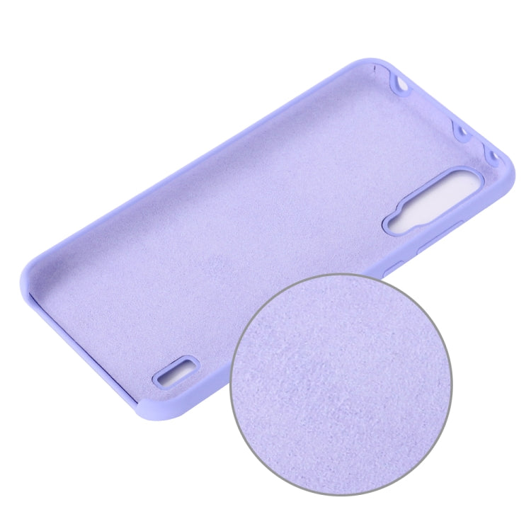 Solid Color Liquid Silicone Shockproof Coverage Case For Xiaomi Mi CC9e