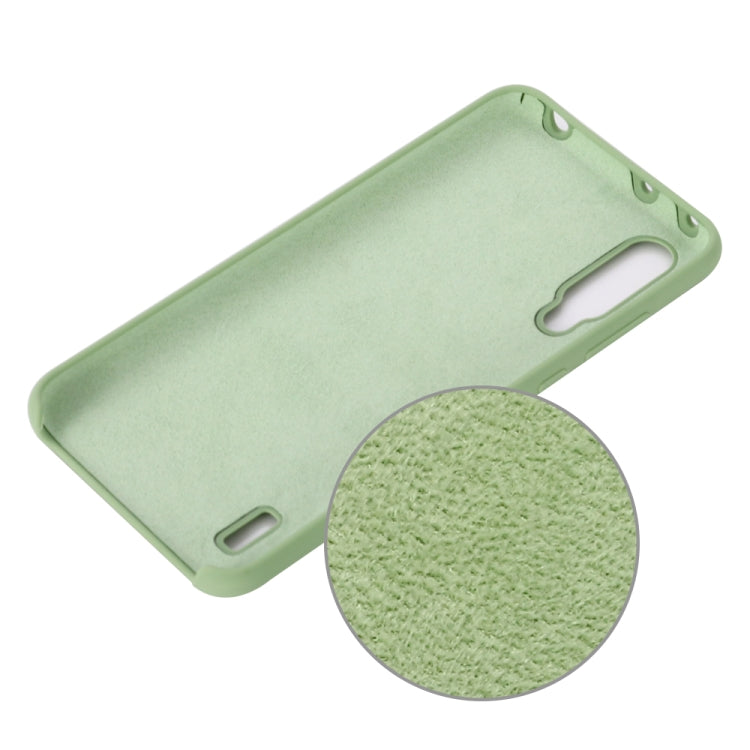 Solid Color Liquid Silicone Shockproof Coverage Case For Xiaomi Mi CC9e