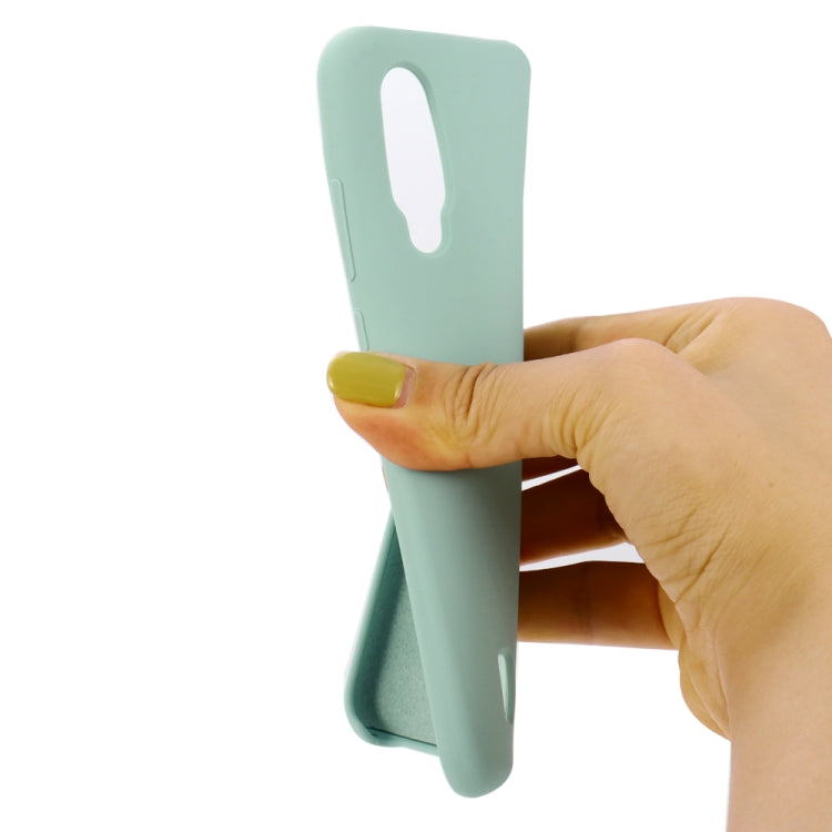 Solid Color Liquid Silicone Shockproof Coverage Case For Xiaomi Mi CC9e