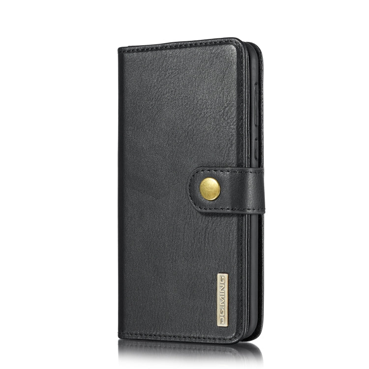 DG.MING Crazy Horse Texture Flip Detachable Magnetic Leather Case with Holder & Card Slots & Wallet For Huawei Nova 5 Pro