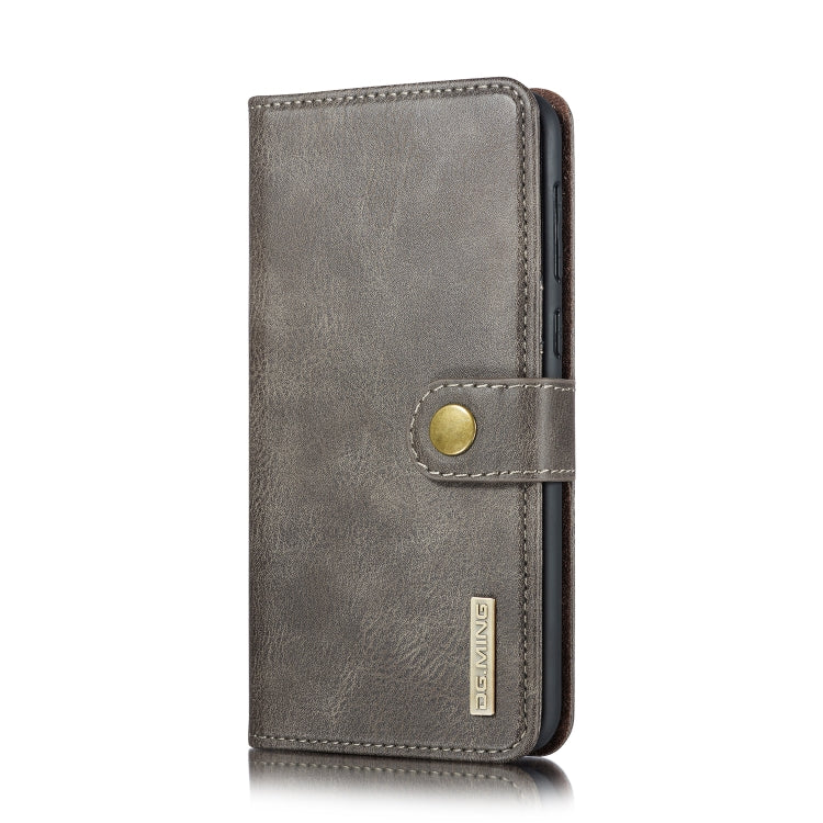 DG.MING Crazy Horse Texture Flip Detachable Magnetic Leather Case with Holder & Card Slots & Wallet For Huawei Nova 5 Pro