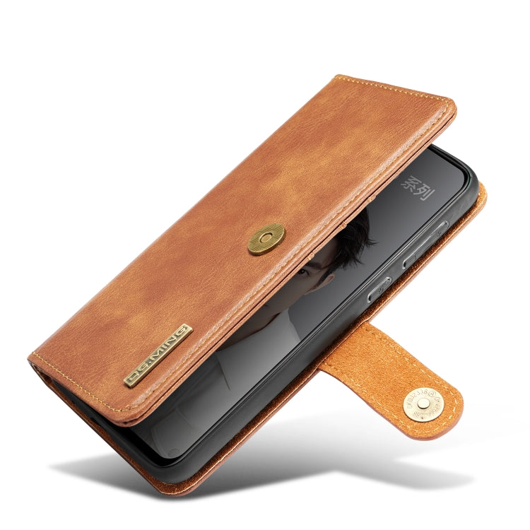 DG.MING Crazy Horse Texture Flip Detachable Magnetic Leather Case with Holder & Card Slots & Wallet For Huawei Nova 5 Pro