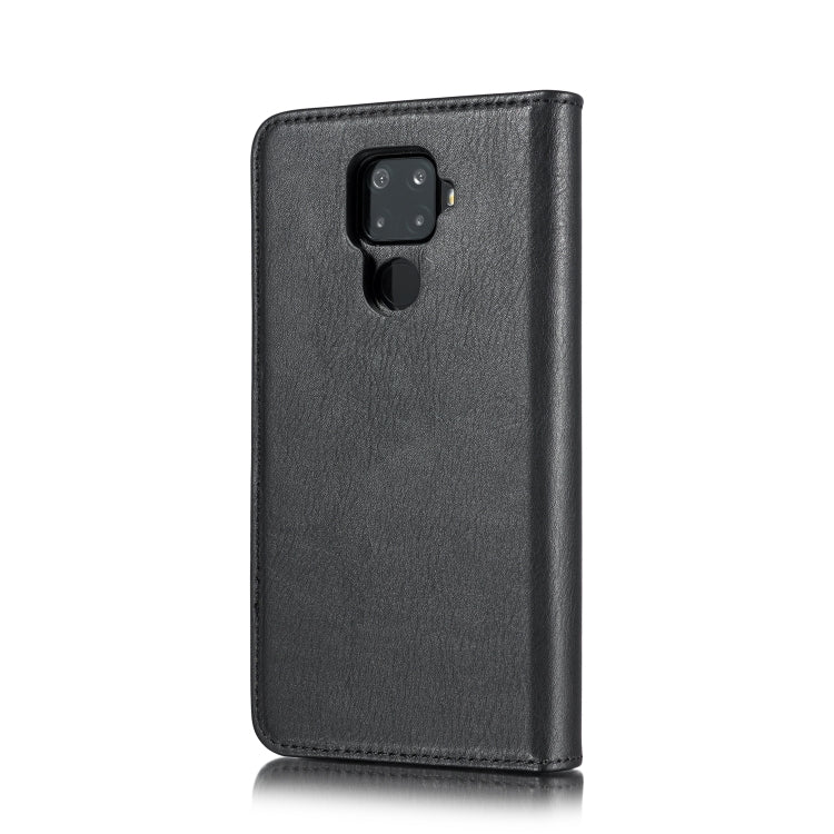 DG.MING Crazy Horse Texture Flip Detachable Magnetic Leather Case with Holder & Card Slots & Wallet For Huawei Nova 5i Pro / Mate 30 Lite