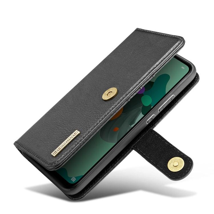 DG.MING Crazy Horse Texture Flip Detachable Magnetic Leather Case with Holder & Card Slots & Wallet For Huawei Nova 5i Pro / Mate 30 Lite