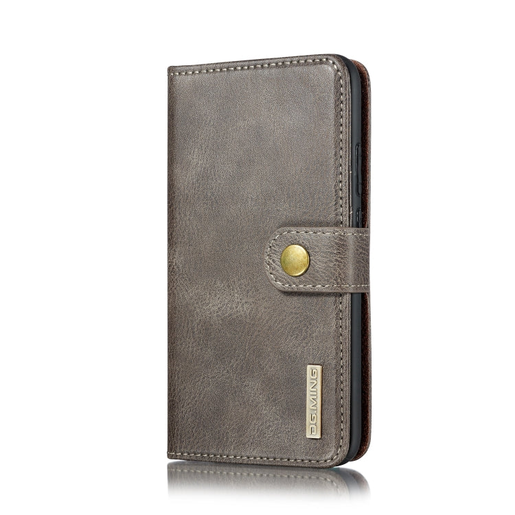 DG.MING Crazy Horse Texture Flip Detachable Magnetic Leather Case with Holder & Card Slots & Wallet For Huawei Nova 5i Pro / Mate 30 Lite