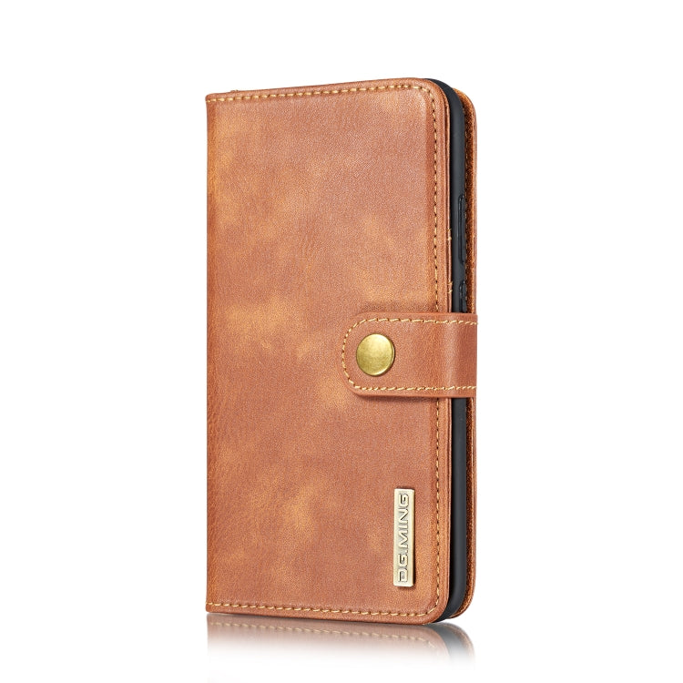 DG.MING Crazy Horse Texture Flip Detachable Magnetic Leather Case with Holder & Card Slots & Wallet For Huawei Nova 5i Pro / Mate 30 Lite