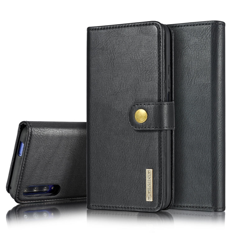 For Huawei Honor 9X & 9X Pro & Y9s DG.MING Crazy Horse Texture Flip Detachable Magnetic Leather Case with Holder & Card Slots & Wallet