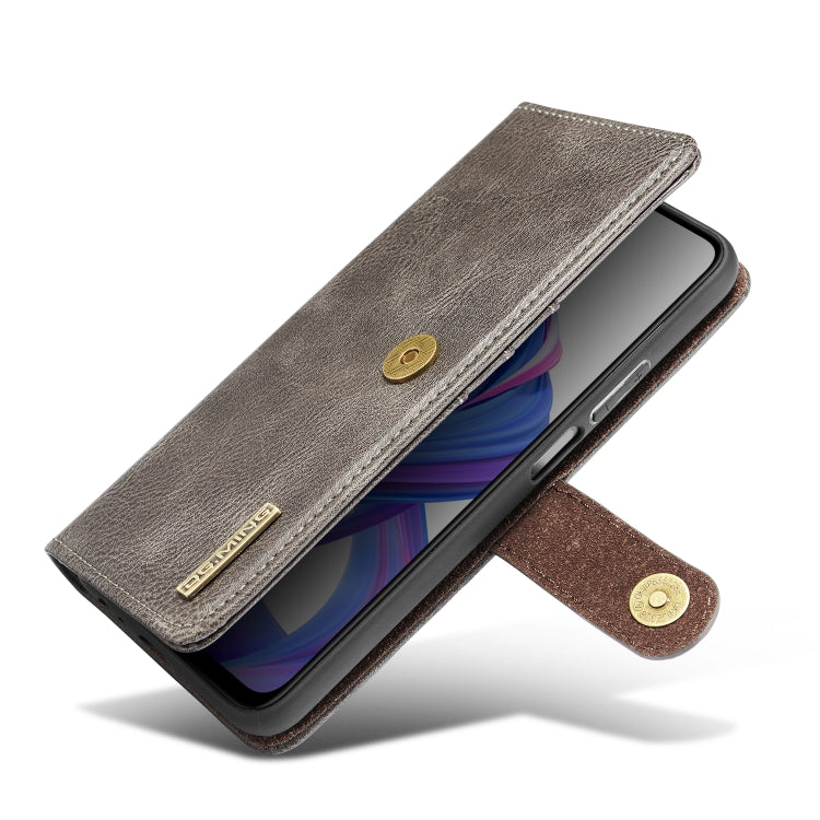 For Huawei Honor 9X & 9X Pro & Y9s DG.MING Crazy Horse Texture Flip Detachable Magnetic Leather Case with Holder & Card Slots & Wallet