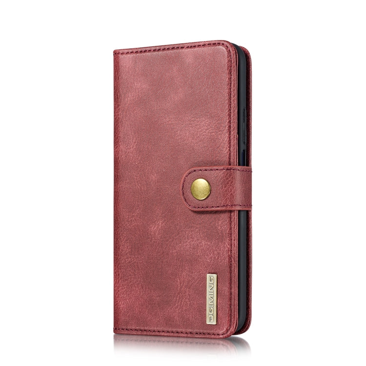 For Huawei Honor 9X & 9X Pro & Y9s DG.MING Crazy Horse Texture Flip Detachable Magnetic Leather Case with Holder & Card Slots & Wallet