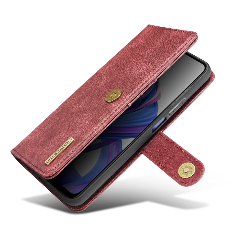 For Huawei Honor 9X & 9X Pro & Y9s DG.MING Crazy Horse Texture Flip Detachable Magnetic Leather Case with Holder & Card Slots & Wallet