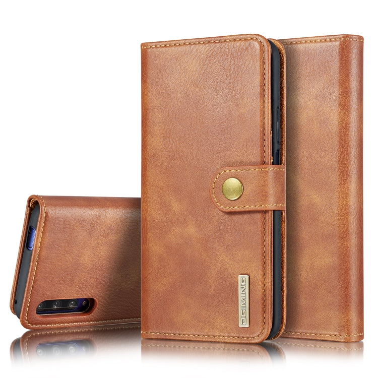 For Huawei Honor 9X & 9X Pro & Y9s DG.MING Crazy Horse Texture Flip Detachable Magnetic Leather Case with Holder & Card Slots & Wallet