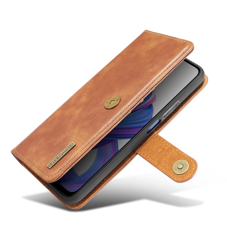 For Huawei Honor 9X & 9X Pro & Y9s DG.MING Crazy Horse Texture Flip Detachable Magnetic Leather Case with Holder & Card Slots & Wallet