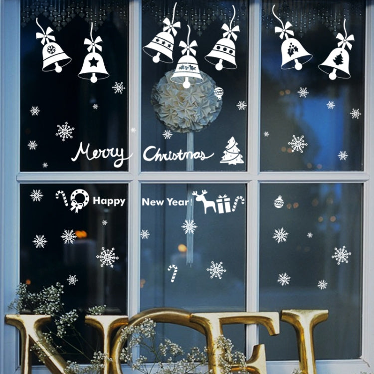 Creative Window Glass Door Removable Christmas Festival Wall Sticker Decoration