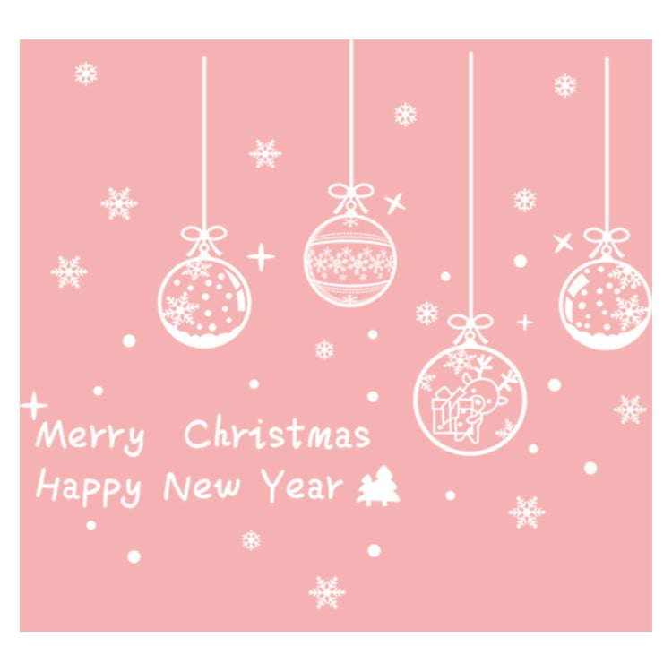 Creative Window Glass Door Removable Christmas Festival Wall Sticker Decoration