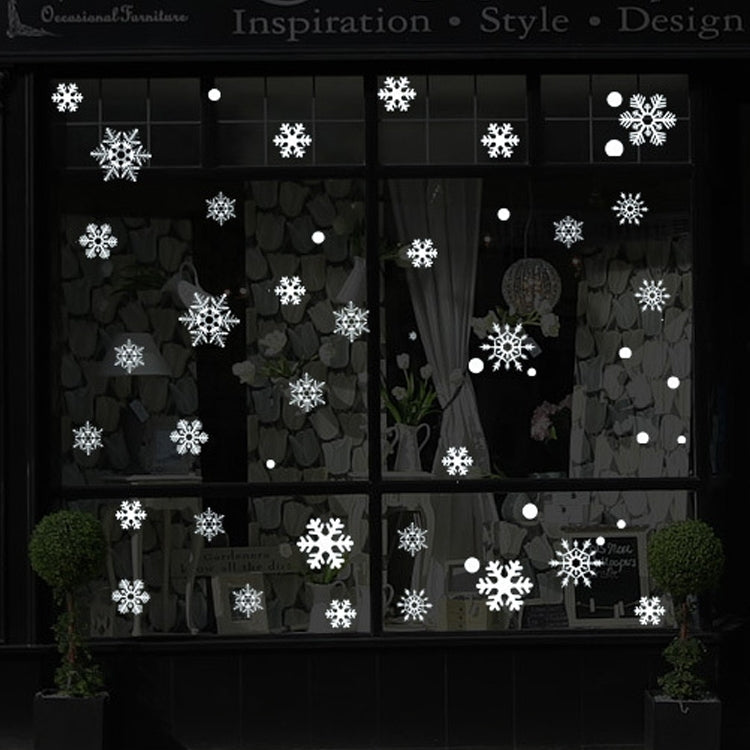 Creative Window Glass Door Removable Christmas Festival Wall Sticker Decoration