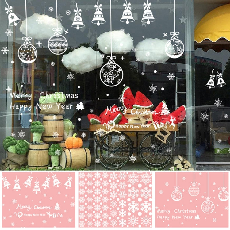 Creative Window Glass Door Removable Christmas Festival Wall Sticker Decoration