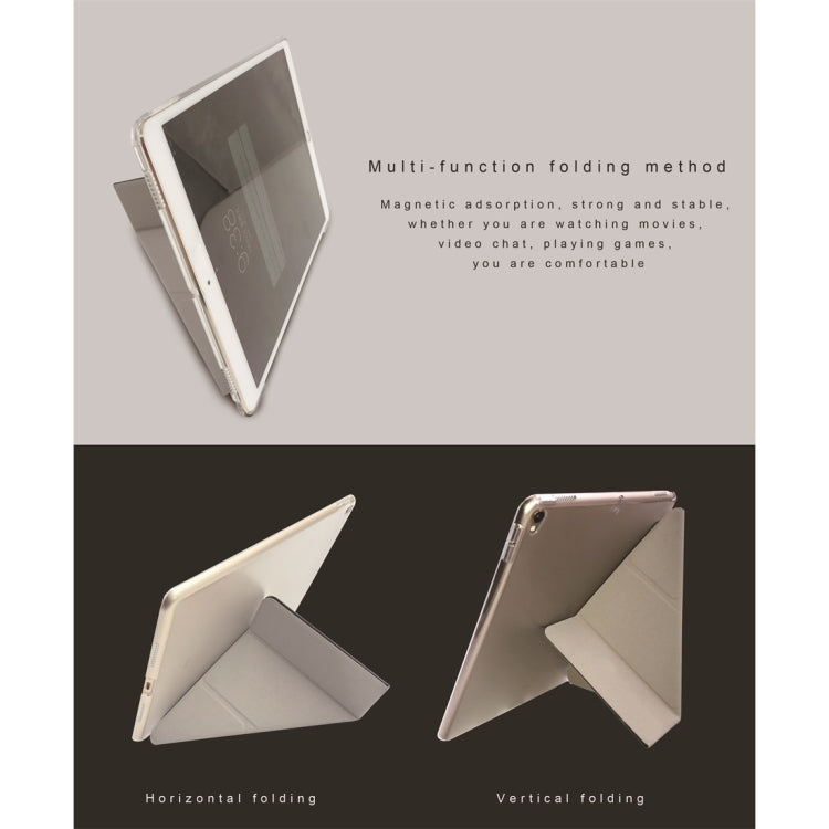 For iPad Mini 5 RAIGOR INVERSE BARON Series PU+PC Horizontal Flip Leather Case with Holder & Sleep / Wake-up Function