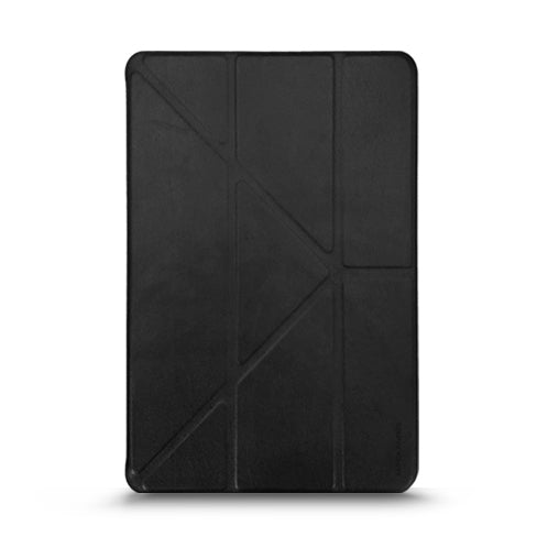 For iPad Mini 4 / Mini 5 RAIGOR INVERSE CAASSO Series Multi-folding Horizontal Flip Leather Case with Holder & Sleep / Wake-up Function & Pen Slot