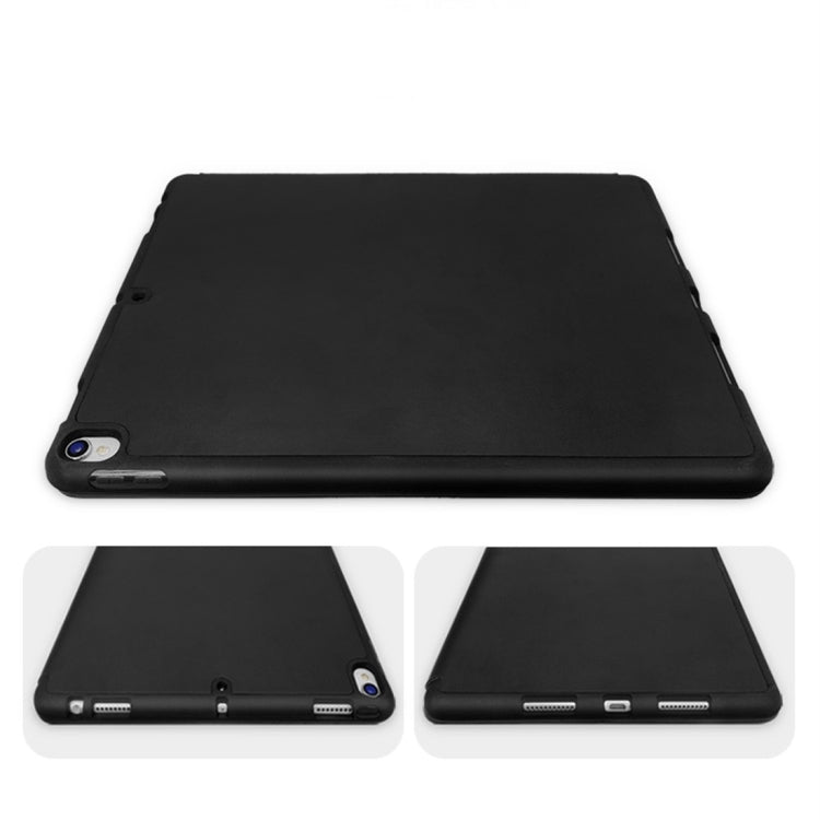 For iPad Mini 4 / Mini 5 RAIGOR INVERSE CAASSO Series Multi-folding Horizontal Flip Leather Case with Holder & Sleep / Wake-up Function & Pen Slot
