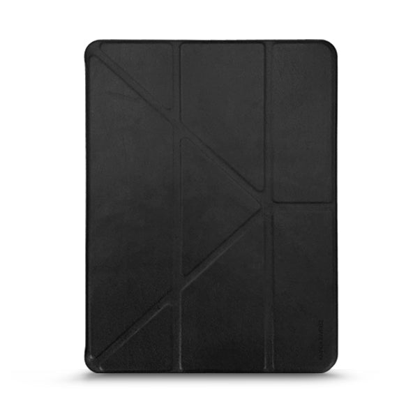 For iPad 9.7 inch RAIGOR INVERSE CAASSO Series Multi-folding Horizontal Flip Leather Case with Holder & Sleep / Wake-up Function & Pen Slot
