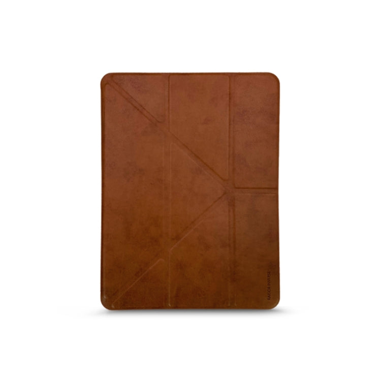 For iPad Pro 10.5 inch / Air 10.5 (2019) RAIGOR INVERSE CAASSO Series Multi-folding Horizontal Flip Leather Case with Holder & Sleep / Wake-up Function & Pen Slot