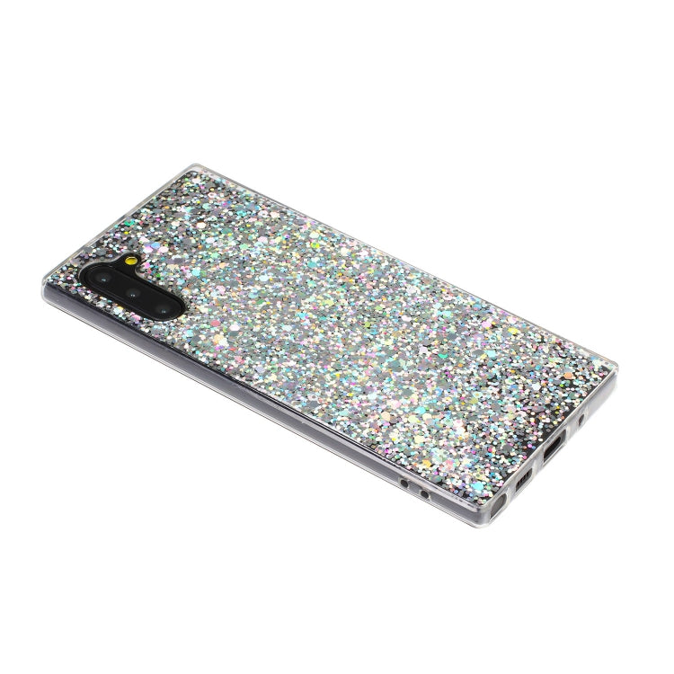 For Galaxy Note 10 Glitter Powder Soft TPU Protective Case
