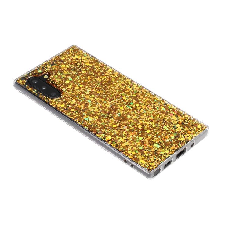 For Galaxy Note 10 Glitter Powder Soft TPU Protective Case
