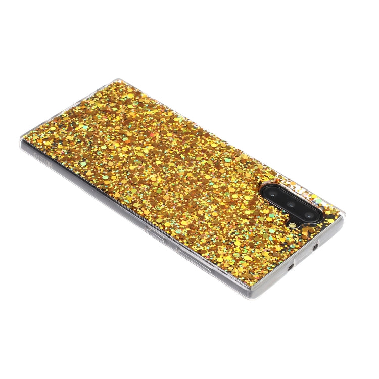 For Galaxy Note 10 Glitter Powder Soft TPU Protective Case