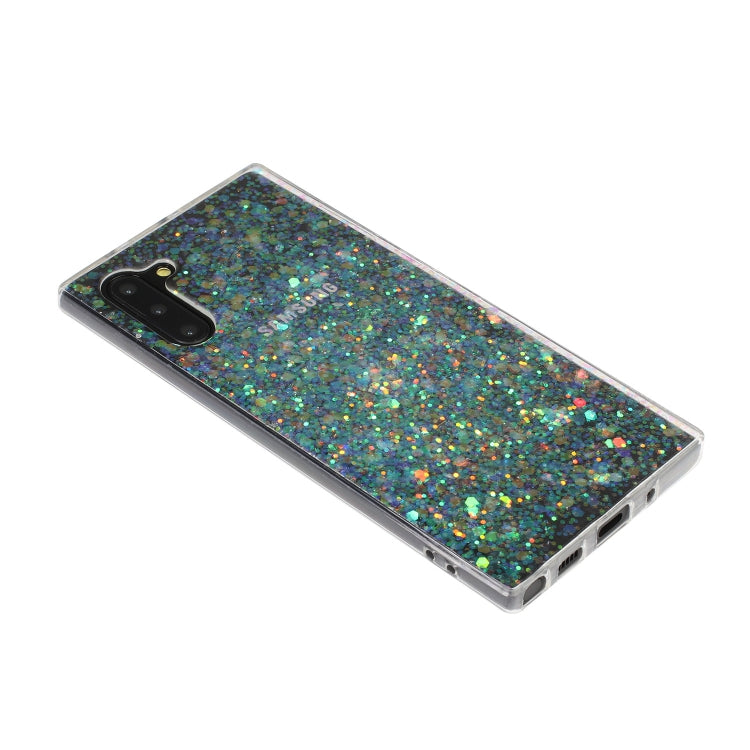 For Galaxy Note 10 Glitter Powder Soft TPU Protective Case