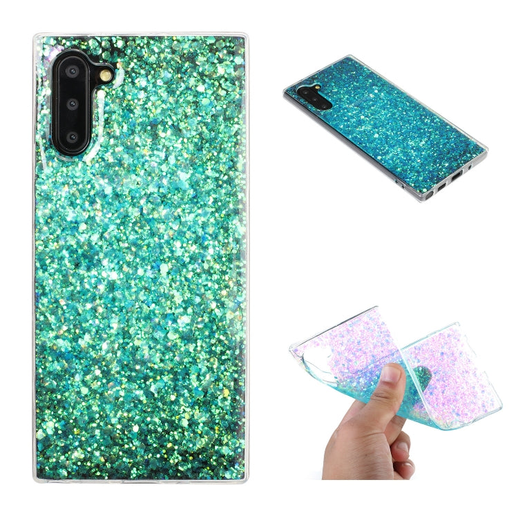 For Galaxy Note 10 Glitter Powder Soft TPU Protective Case