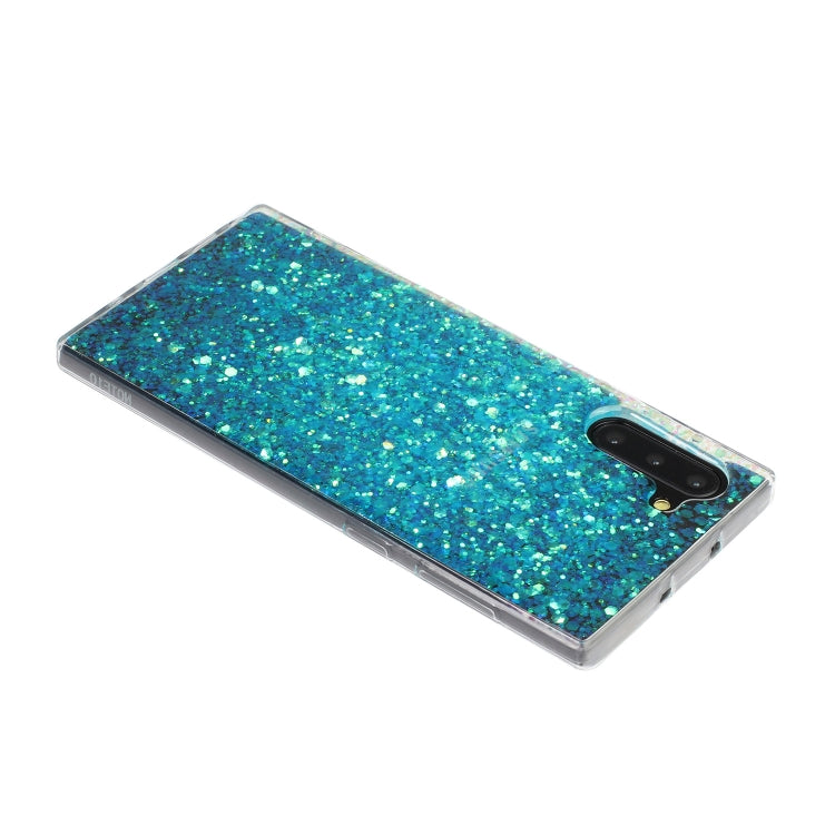 For Galaxy Note 10 Glitter Powder Soft TPU Protective Case