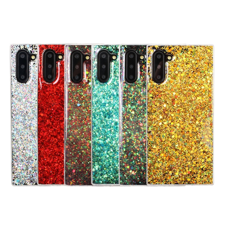 For Galaxy Note 10 Glitter Powder Soft TPU Protective Case