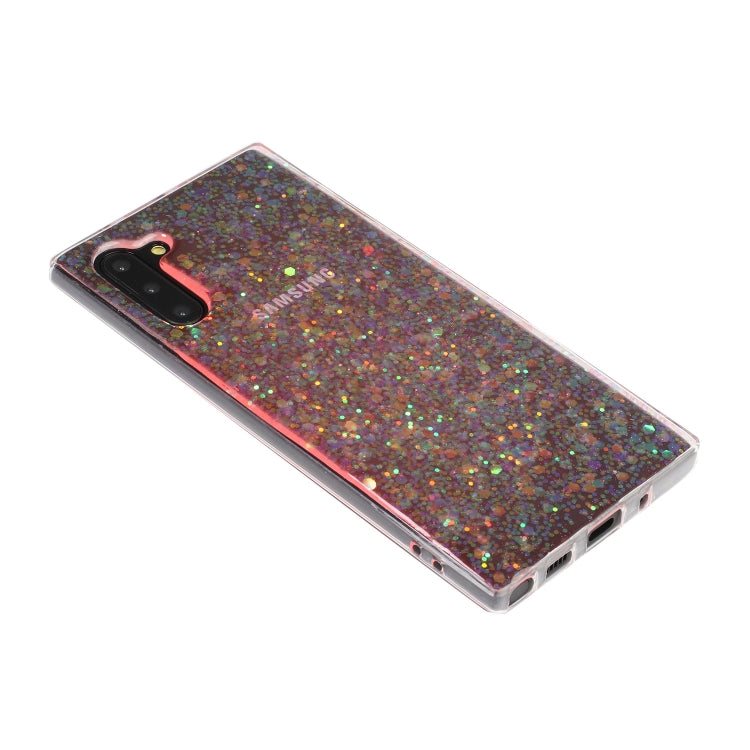 For Galaxy Note 10 Glitter Powder Soft TPU Protective Case