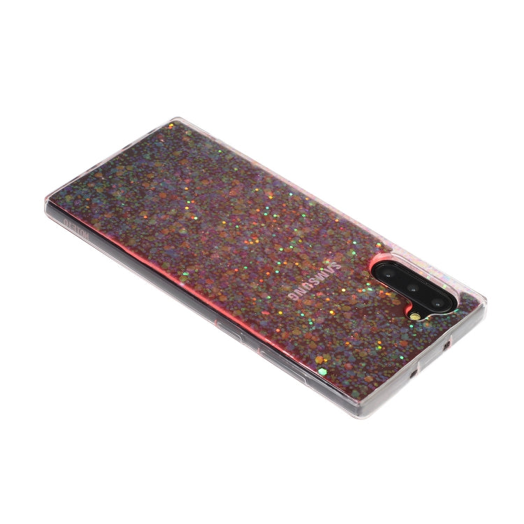 For Galaxy Note 10 Glitter Powder Soft TPU Protective Case