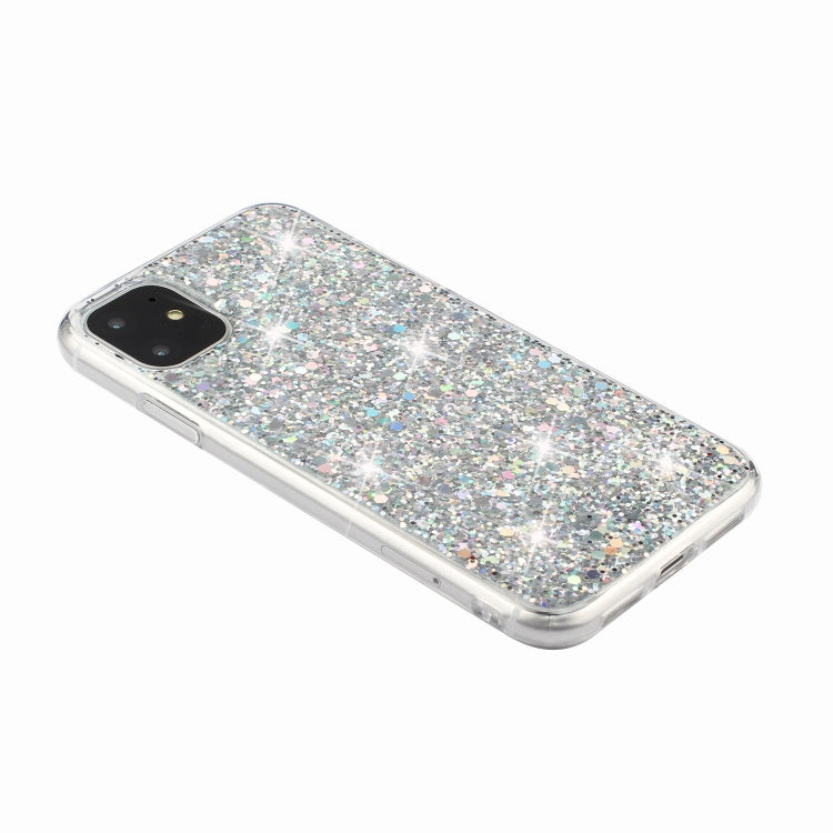For iPhone 11 Glitter Powder Soft TPU Protective Case