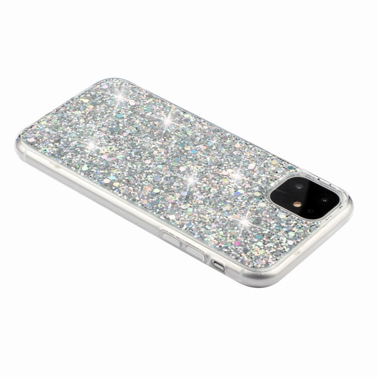 For iPhone 11 Glitter Powder Soft TPU Protective Case