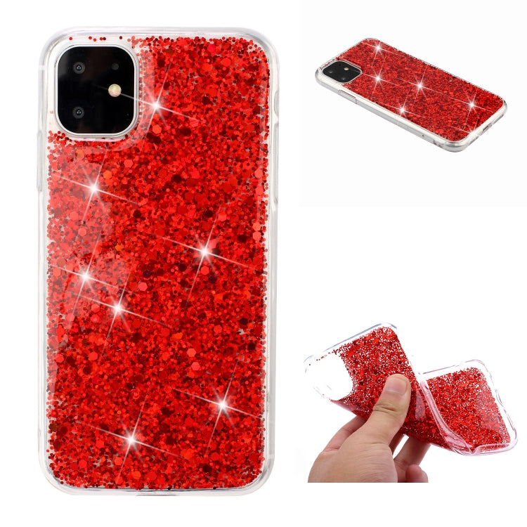 For iPhone 11 Glitter Powder Soft TPU Protective Case