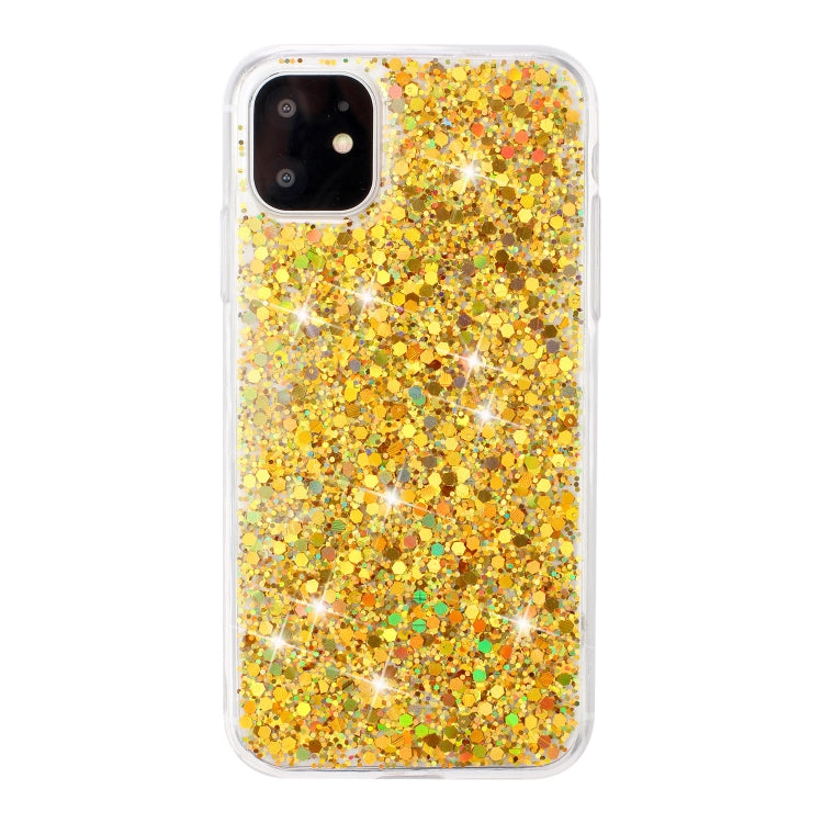 For iPhone 11 Glitter Powder Soft TPU Protective Case
