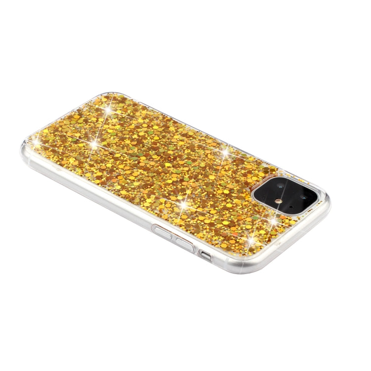For iPhone 11 Glitter Powder Soft TPU Protective Case