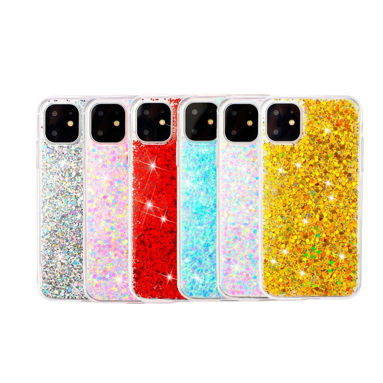 For iPhone 11 Glitter Powder Soft TPU Protective Case