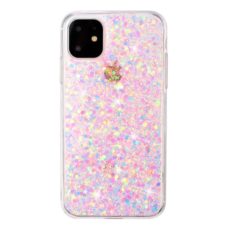 For iPhone 11 Glitter Powder Soft TPU Protective Case